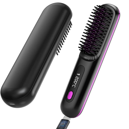 Cordless Hair Straightener Brush Pro™