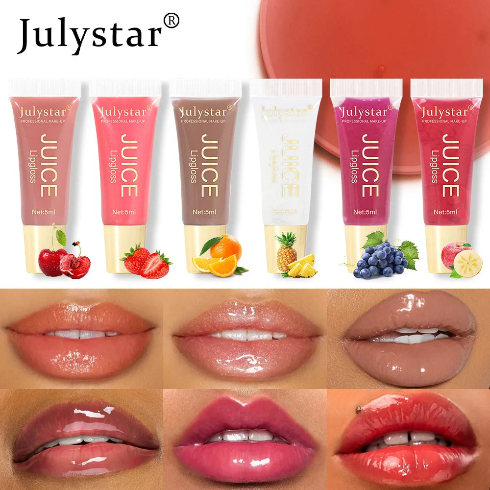 Strawberry Glitter Plumping Lip Gloss